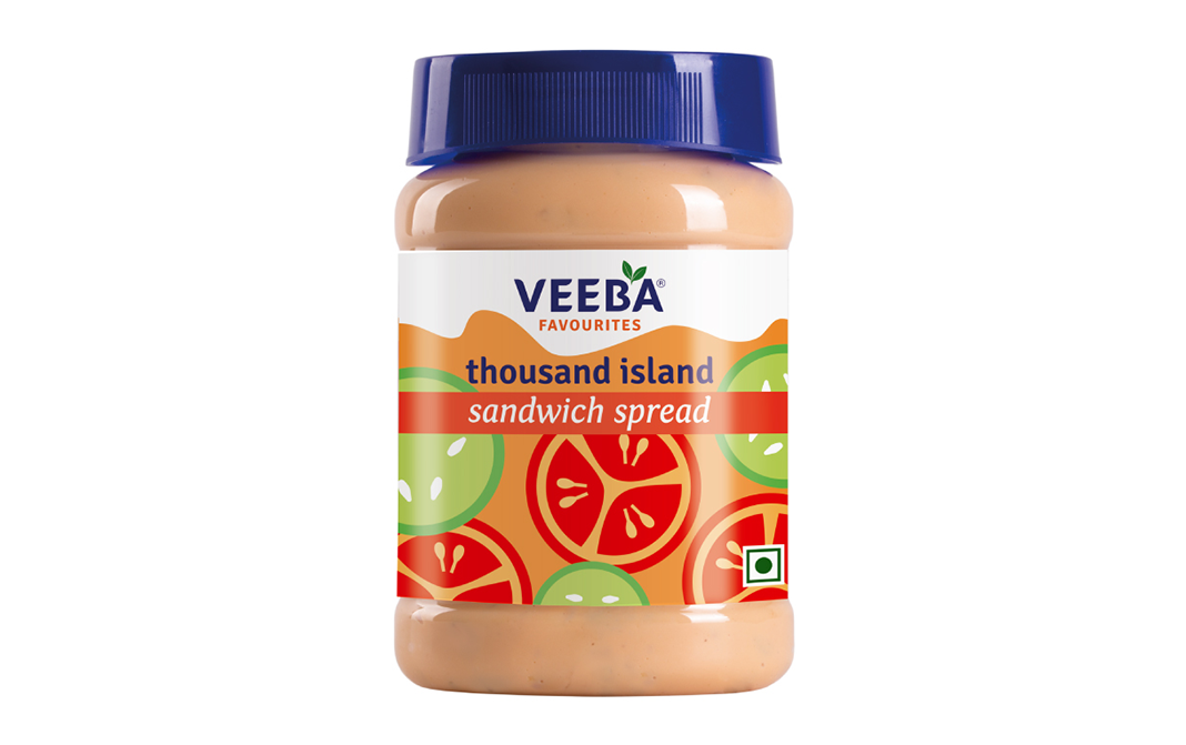 Veeba Thousand Island Sandwich Spread   Plastic Jar  280 grams